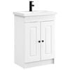 vidaXL Conjunto de M&oacute;veis para Banheiro Branco 56 x 37,5 x 81 cm
