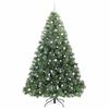 vidaXL &Aacute;rvore de Natal Artificial com 300 LEDs Verde 240 cm PE e PVC