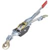 vidaXL Puxador de cabo 1000 kg com 2 engrenagens