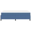 vidaXL Cama Box Azul e Branco 203 x 140 x 60 cm