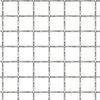 vidaXL Cerca de arame frisado a&ccedil;o inoxid&aacute;vel 100x85 cm 11x11x2 mm