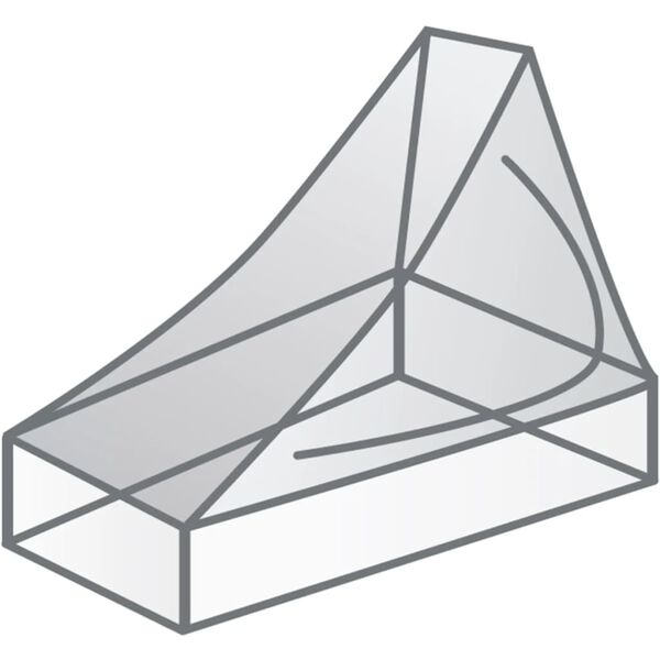 Travelsafe Rede mosquiteira Tropical Triangle Cocoon para 1 pessoa