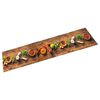 vidaXL Tapete de cozinha lav&aacute;vel 60x180 cm veludo padr&atilde;o especiarias
