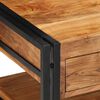 vidaXL Mesa de centro 90x50x38 cm madeira de acácia maciça