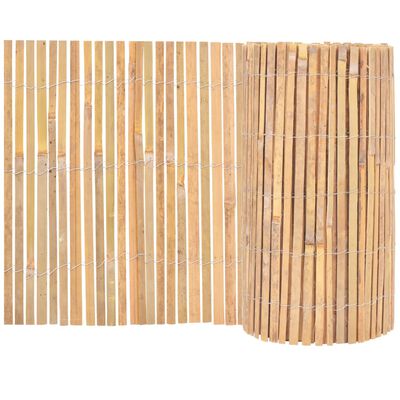 vidaXL Cerca de bambu 1000x50 cm