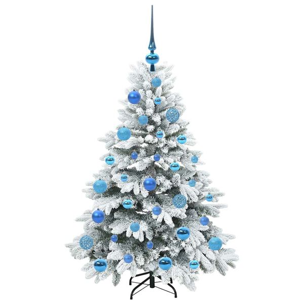 vidaXL &Aacute;rvore de Natal Artificial com 150 LEDs Branco 120 cm PE e PVC
