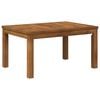 vidaXL Mesa de centro Natural 50 x 68,5 x 36 cm