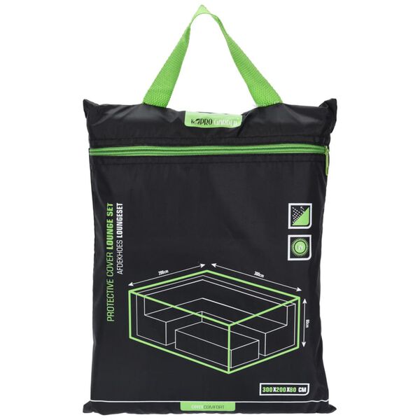 ProGarden Cobertura p/ conjunto lounge de exterior XL 300x200x80 cm