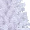vidaXL &Aacute;rvore de Natal Artificial com 300 LEDs Branco 240 cm PVC e A&ccedil;o