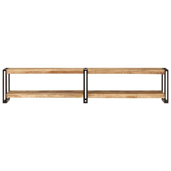 vidaXL M&oacute;vel de TV 200x30x40 cm madeira de mangueira maci&ccedil;a