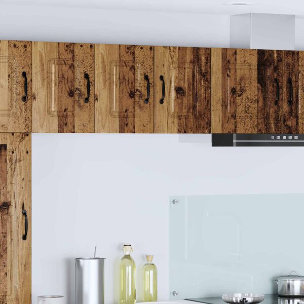 vidaXL Arm&aacute;rio de Cozinha Kalmar 2 pcs Madeira antiga 30 x 31 x 40 cm