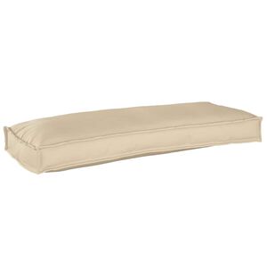 vidaXL Almofada Tecido Oxford Bege 100 x 40 x 8 cm