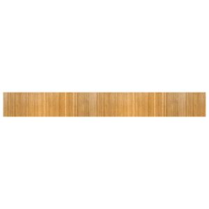 vidaXL Tapete retangular 60x500 cm bambu cor natural