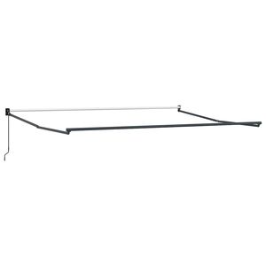 vidaXL Estrutura de toldo retr&aacute;til Antracite 400 &times; 300 cm Alum&iacute;nio