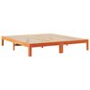 vidaXL Estrutura de cama familiar sem colch&atilde;o cera 270x200 cm