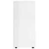 vidaXL Gabinetes de Armazenamento 2 pcs Branco Brilhante