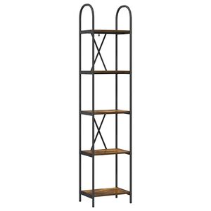 vidaXL Estante 5 n&iacute;veis 40 x 30 x 183 cm Derivados de madeira
