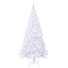 vidaXL &Aacute;rvore de Natal Artificial com 300 LEDs Branco 210 cm PVC e A&ccedil;o