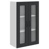 vidaXL Painel de lava-lou&ccedil;a Kalmar Preto 60 x 31 x 100 cm