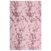 vidaXL Tapete shaggy de pelo alto NAVARRA 130x200 cm rosa empoeirado