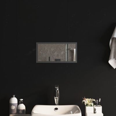 vidaXL Espelho de casa de banho com luzes LED 20x40 cm