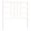 vidaXL Cama sem colch&atilde;o 90x190 cm madeira de pinho maci&ccedil;a branco