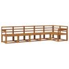 vidaXL Conjunto de Sof&aacute;s para Exterior 6 pcs Natural