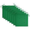 vidaXL Cadeiras de jantar exterior c/ almofad&otilde;es 8 pcs ac&aacute;cia maci&ccedil;a