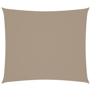 vidaXL Para-sol estilo vela tecido oxford retangu. 2x2,5m cinza-acast.