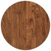 vidaXL Tampo de Mesa &Oslash; 30 x 4 cm Redondo Madeira de Carvalho S&oacute;lido