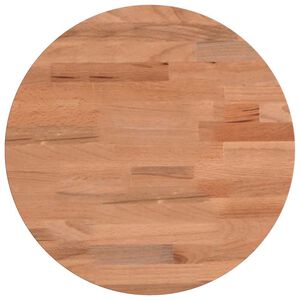 vidaXL Tampo de mesa redondo &Oslash;30x1,5 cm madeira de faia maci&ccedil;a