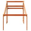vidaXL Telhado de cama infantil 198x97x113cm pinho maciço castanho-mel