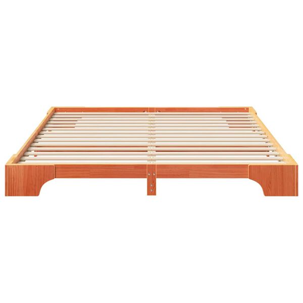 vidaXL Estrutura da Cama Castanho 200 x 210 cm