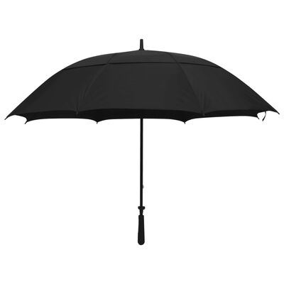 vidaXL Guarda-chuva 130 cm preto