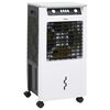 vidaXL Purificador de ar port&aacute;til 3-em-1 80W 73x38x30,5cm branco/preto