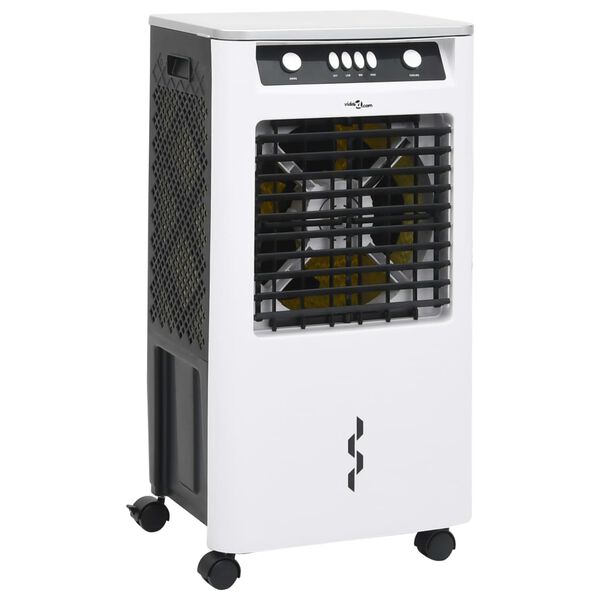 vidaXL Purificador de ar port&aacute;til 3-em-1 80W 73x38x30,5cm branco/preto