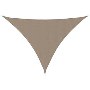 vidaXL Para-sol estilo vela 7x5x5 m oxford 100% poli&eacute;ster