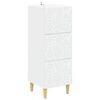 vidaXL Gabinete de Gavetas 33 x 34,5 x 90 cm Derivados de Madeira