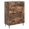 vidaXL Gabinete de Gavetas 66 x 34,5 x 89,5 cm Derivados de Madeira
