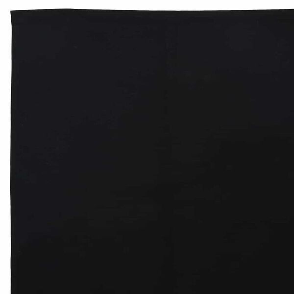 vidaXL Tecido de substituição para toldo Preto 10 x 1.6 m tecido