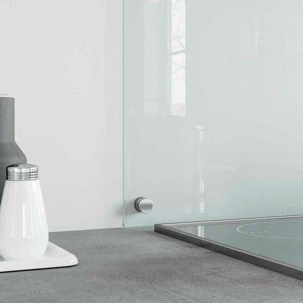 vidaXL Painel anti-salpicos cozinha 100x60 cm vidro temp. transparente