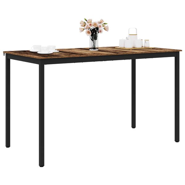 vidaXL Mesa de Bar em P&eacute; Madeira processada