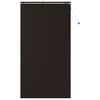vidaXL Cortina Veneziana Marrom Escuro 140 x 250 cm 35 mm