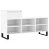 vidaXL Sapateira 102x36x60 cm derivados de madeira branco