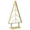 vidaXL &Aacute;rvore de Natal de metal KUOPIO 60 cm A&ccedil;o Ouro