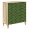 vidaXL Buffet GELEEN Sonoma 69 x 33 x 75 cm Derivados de Madeira