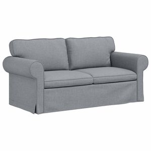 vidaXL Sof&aacute; Cinzento-claro 175 x 82 x 80 cm tecido