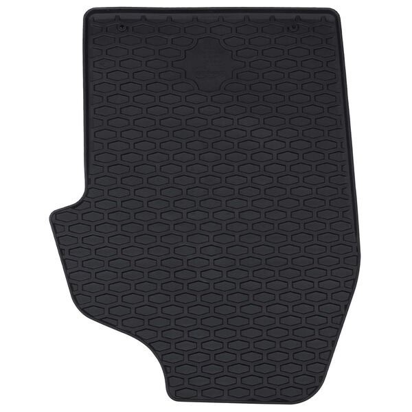 vidaXL Tapete de carro 3 pcs Preto TPE