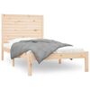 vidaXL Estrutura de cama 90x200 cm madeira maci&ccedil;a