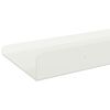 vidaXL Prateleira Flutuante 3 pcs Branco 40 x 9 x 2,5 cm A&ccedil;o
